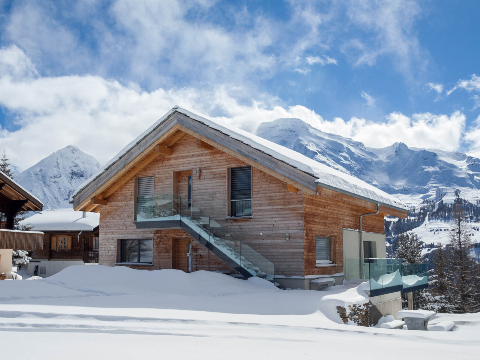 Chalet Avista mieten Luxusferien in den Bergen mein