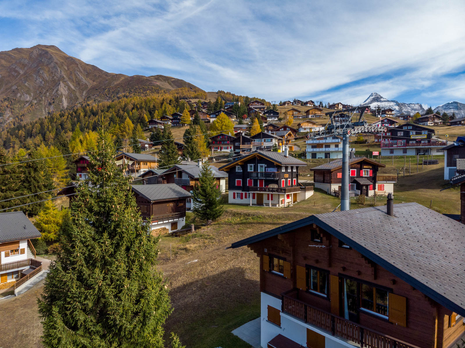 Bärgsunna mit Folluhorn Rosswald